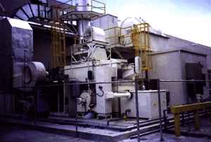 Indirect Fired Recirculating Gas Heater